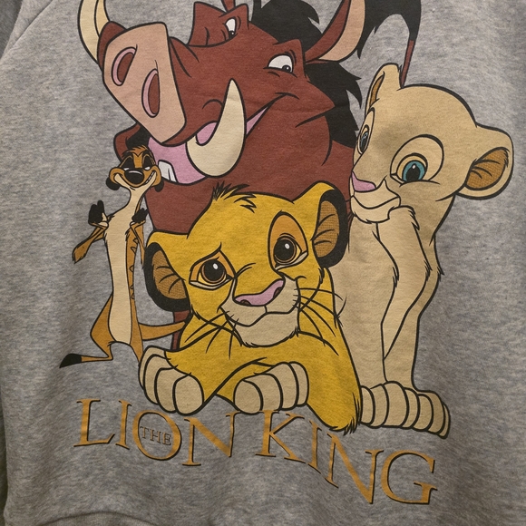 Lion King Gray Sweatshirt - Picture 2 of 5